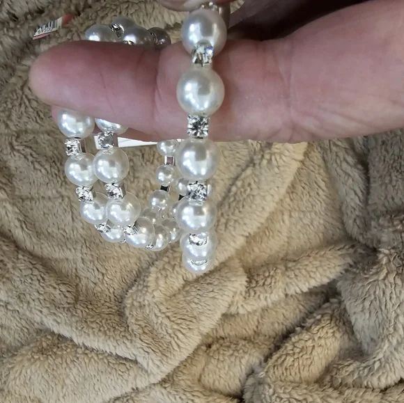 NEW Swarovski Crystal & Pearl Bracelet - Picture 8 of 10